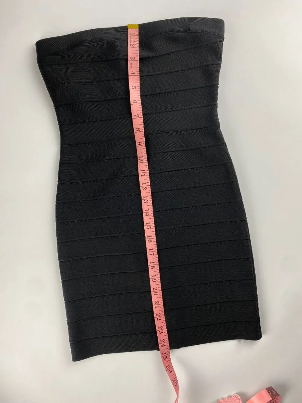 Herve Leger Black Strapless Bodycon Dress | Detachable Straps | NWT - Picture 10 of 10